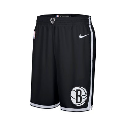 Short Nike Brooklyn Nets Noir Unisexe