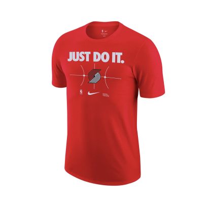 T-shirt Nike Portland Trail Blazers Rouge Unisexe