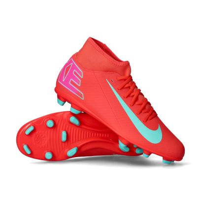 Zoom Mercurial Superfly 10 Club FG/MG - Ember Glow-Aurora Green