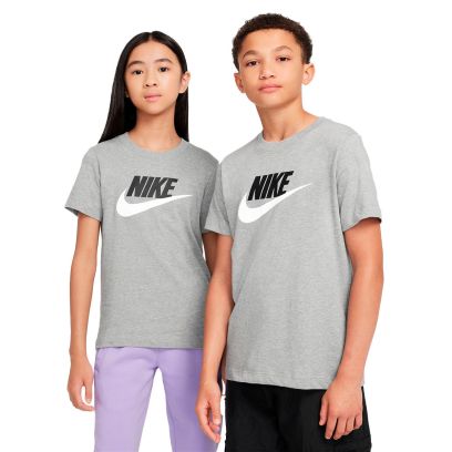 T-shirt Nike Club Futura Gris pour Enfant