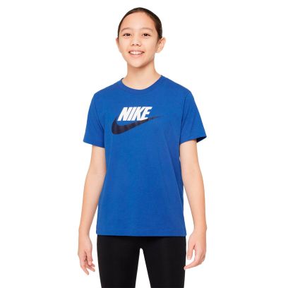 T-shirt Nike Club Futura Bleu Royal pour Enfant