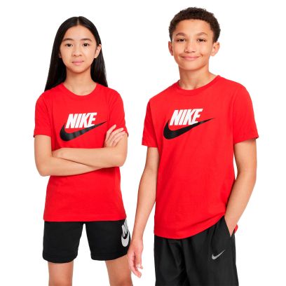 T-shirt Nike Club Futura Rouge pour Enfant