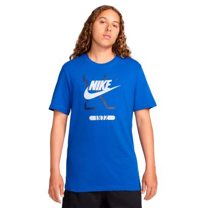T-shirt Nike Graphic Line Bleu Royal pour Homme