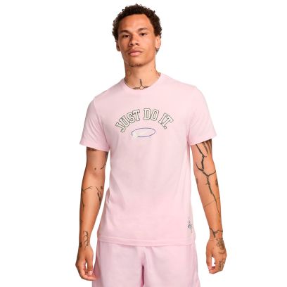 T-shirt Nike Graphic Line Rose pour Homme