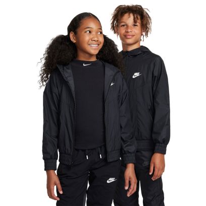 Veste à capuche Nike Sportswear Windrunner Noir pour Enfant