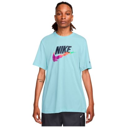 T-shirt Nike Club Futura Bleu Ciel pour Homme