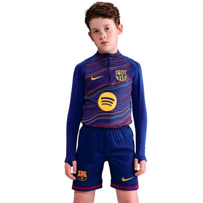 Short Nike Fc Barcelona Bleu Royal pour Enfant