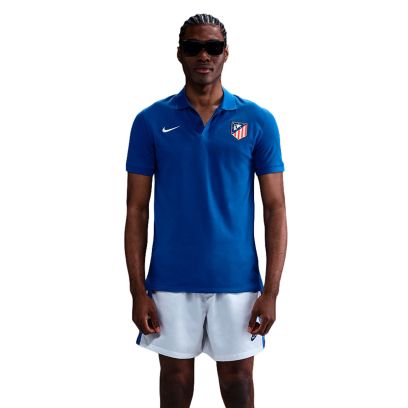 Polo Nike Atl Madrid Bleu Royal Unisexe
