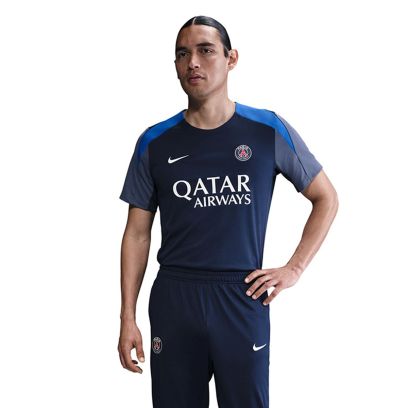 T-shirt Nike Psg Bleu Marine Unisexe