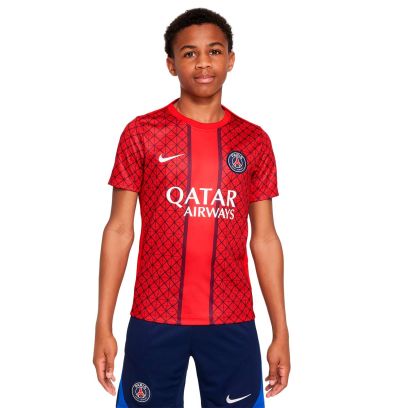 Maillot Nike Psg Rouge pour Enfant