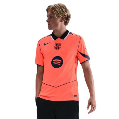 Maillot Nike Fc Barcelona Orange Unisexe