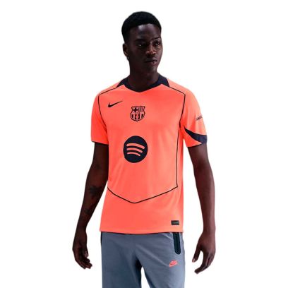 Maillot Nike Fc Barcelona Orange Unisexe