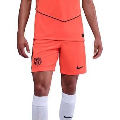 Short Nike Fc Barcelona Orange Unisexe
