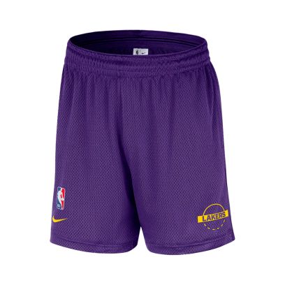 Short Nike Los Angeles Lakers Violet Unisexe