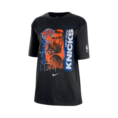 T-shirt Nike New York Knicks Noir pour Femme