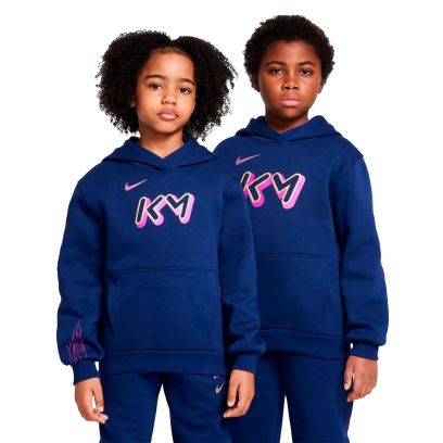 Sweat-shirt Nike Kylian Mbappé Bleu pour Enfant