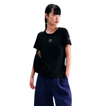 T-shirt Nike Fc Barcelona Noir pour Femme