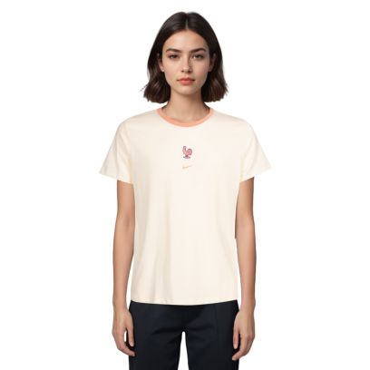 T-shirt Nike France (Fff) Blanc pour Femme