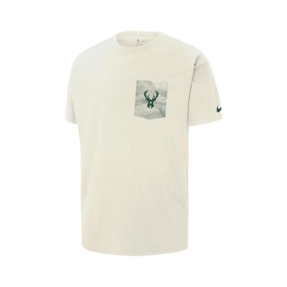 T-shirt Nike Milwaukee Bucks Bleu Unisexe