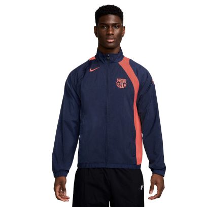 Veste Nike Fc Barcelona Bleu Marine pour Homme