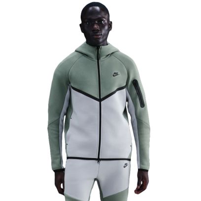 Veste Nike Tech Fleece Vert pour Homme