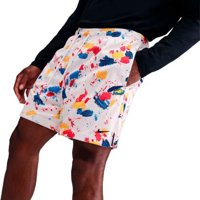 Short Nike Graphic Line Blanc pour Homme