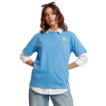 T-shirt Nike Fc Barcelona Rouge pour Femme