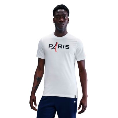 T-shirt Nike Psg Blanc pour Homme