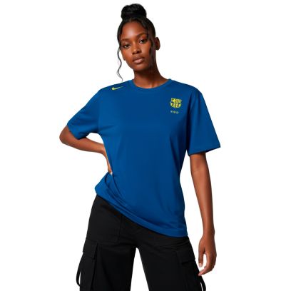 T-shirt Nike Fc Barcelona Bleu pour Femme