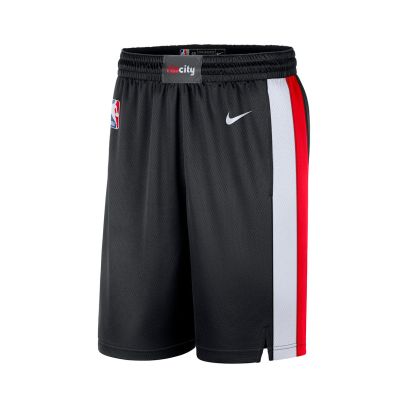Short Nike Portland Trail Blazers Noir Unisexe