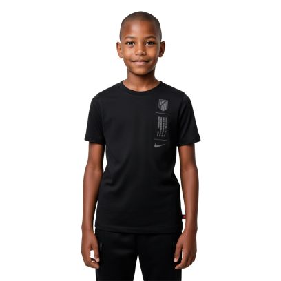 T-shirt Nike Atl Madrid Noir pour Enfant