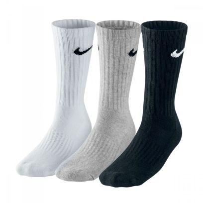 Lot de 3 paires de chaussettes Nike Cushioned Gris