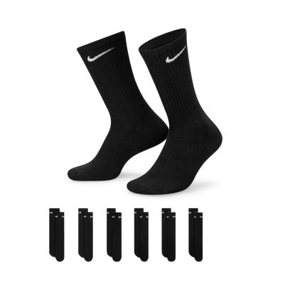 Lot de 6 paires de chaussettes Nike Everyday Noir