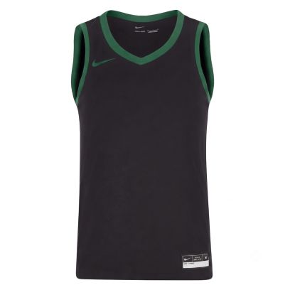 maillot de basket nike team 25 noir vert