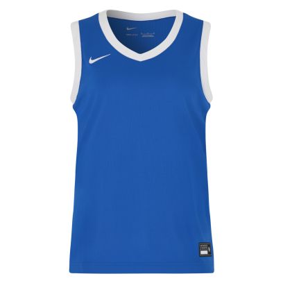 maillot de basket nike team 25 royal blanc