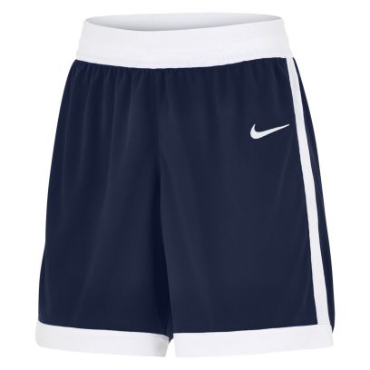 short de basket nike team 25 marine blanc