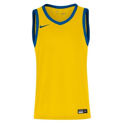 maillot de basket nike team 25 jaune bleu