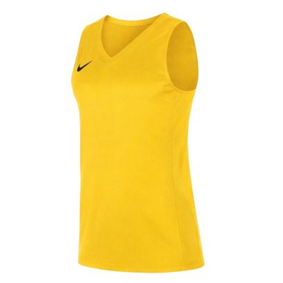 Maillot de basket Nike Team Jaune pour Enfant