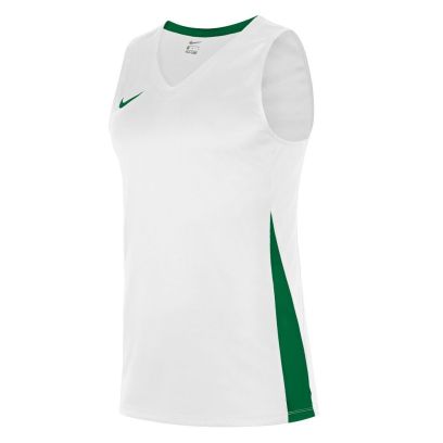 Maillot de basket nike club blanc vert NT0199-104