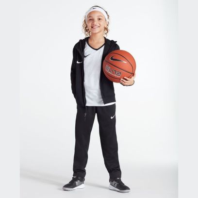 pantalon de basket nike team noir pour enfant nt0208 010