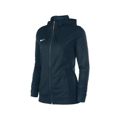 Hooded basketbaljack Nike Team Donkerblauw voor dames