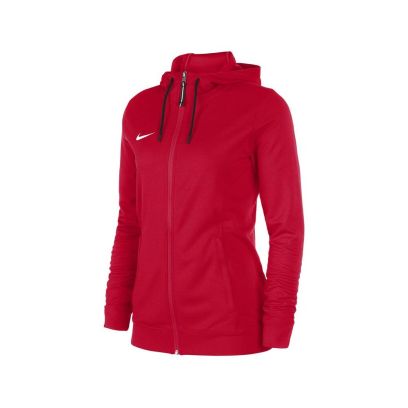 Hooded basketbaljack Nike Team Rood voor dames