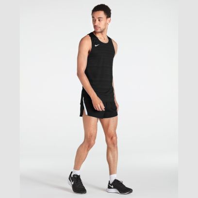Short de running Nike Stock Fast 2 inch noir pour homme NT0303-010