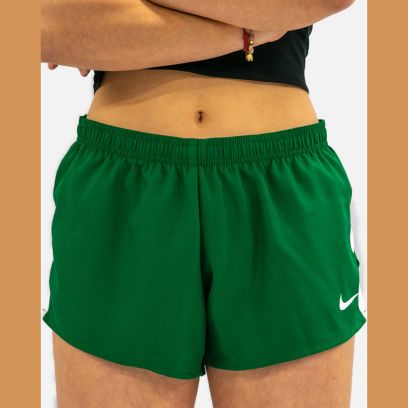 NT0304-302 Short Nike Stock Fast 2 inch Vert pour Femme