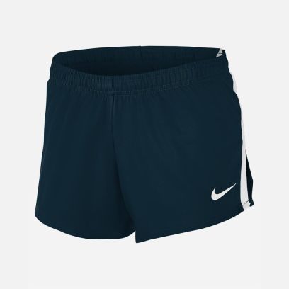 NT0304-451 Short Nike Stock Fast 2 inch Bleu Marine pour Femme
