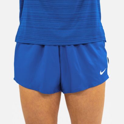 NT0304-463 Short Nike Stock Fast 2 inch Bleu Royal pour Femme