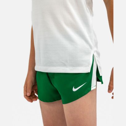 NT0305-302 Short Nike Stock Fast 2 inch Vert pour Enfant