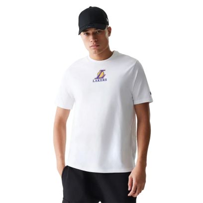 T-shirt New Era Los Angeles Lakers Blanc Unisexe