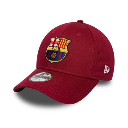 Casquette New Era Fc Barcelona Rouge pour Enfant