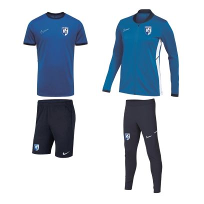 Pack Association Shito Ryu Ami Biguglia pour Enfant (4 pièces) | Maillot + Short + Veste de survêtement + Pantalon de survêtement |